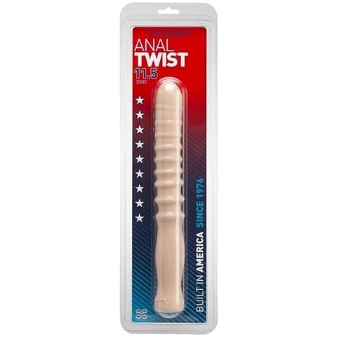 Anal Twist Butt Play Dildo 11.5 Inch by Doc Johnson - Butt Plugs