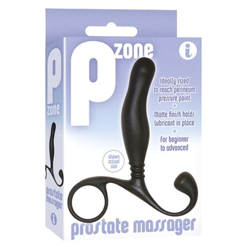 P Zone Silicone Prostate Massager by Icon Brands - Prostate Toys