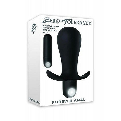 Zero Tolerance Forever Anal Vibrating Butt Plug - Anal Vibrators