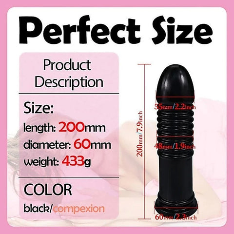 Titanmen Tools Vibrations Anal Trainer No. 3 By Doc Johnson - Butt Plugs