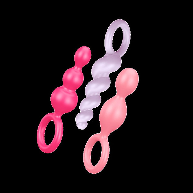 Booty Call Silicone Anal Plugs By Satisfyer - Vibrator Accessories