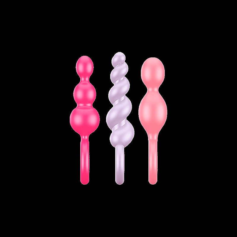 Booty Call Silicone Anal Plugs By Satisfyer - Vibrator Accessories