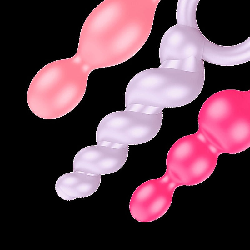 Booty Call Silicone Anal Plugs By Satisfyer - Vibrator Accessories