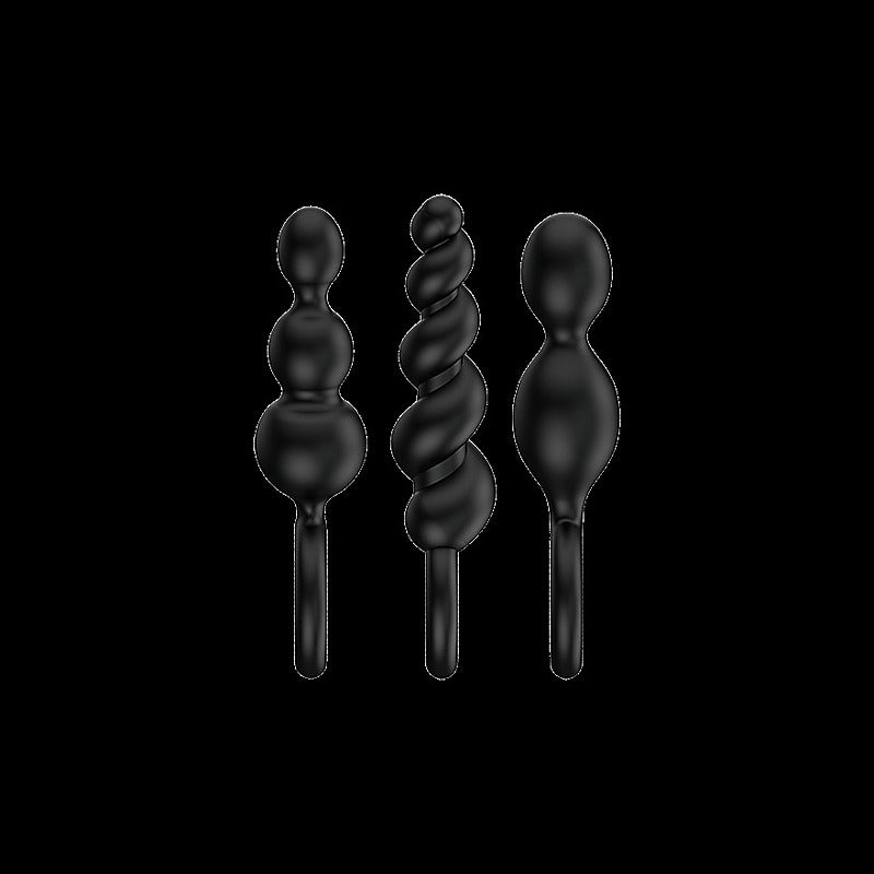 Booty Call Silicone Anal Plugs By Satisfyer - Vibrator Accessories
