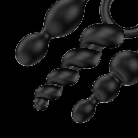 Booty Call Silicone Anal Plugs By Satisfyer - Vibrator Accessories