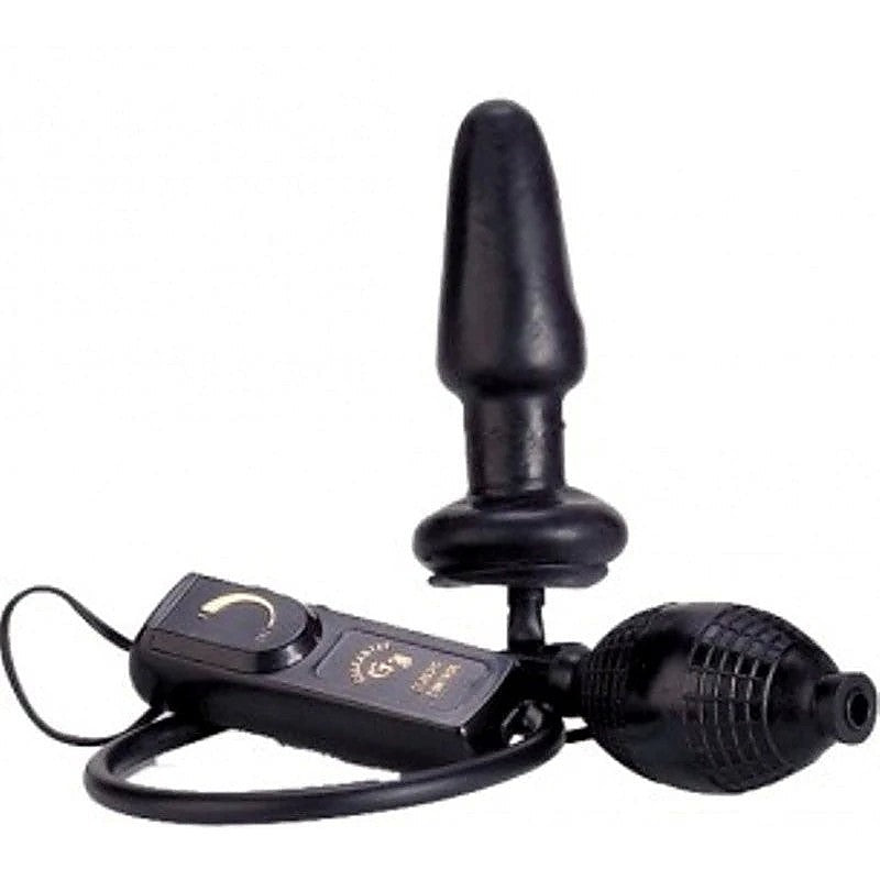 Inflatable Vibrating Butt Plug By Seven Creations - Butt Plugs