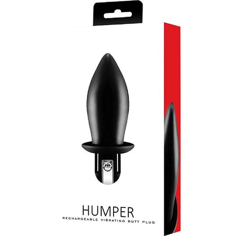 Excellent Power Wide Humper Rechargeable Vibrating Butt Plug - Bullet Vibrators