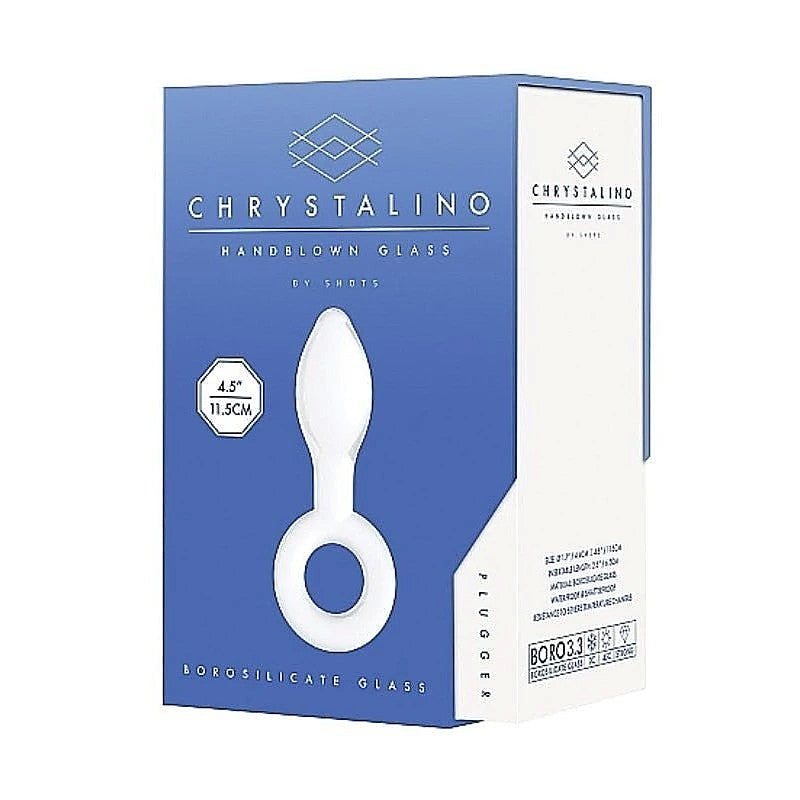 Chrystalino Plugger White by Shots Toys - Butt Plugs
