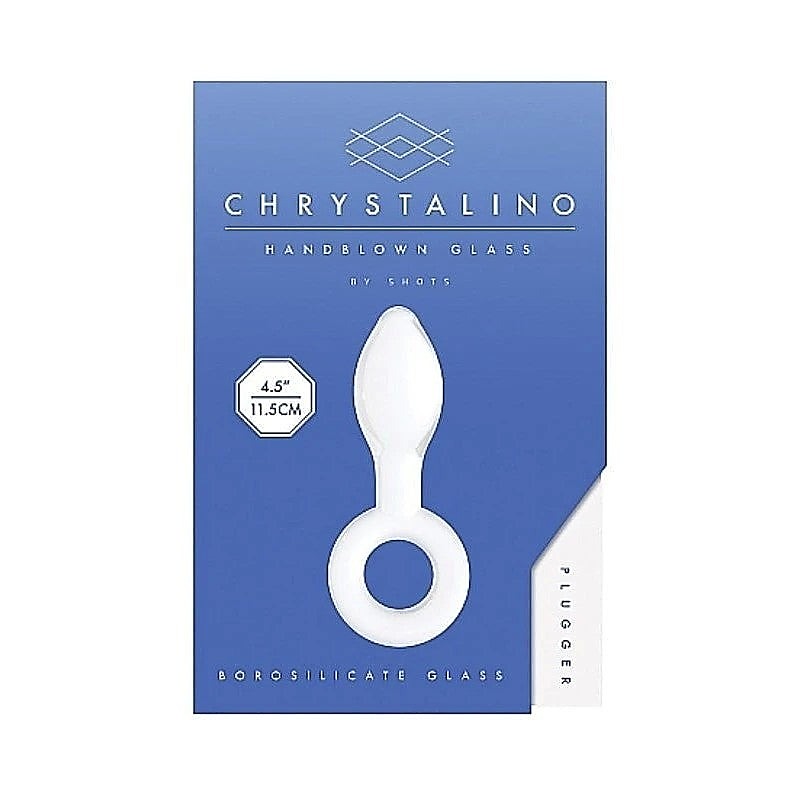 Chrystalino Plugger White by Shots Toys - Butt Plugs