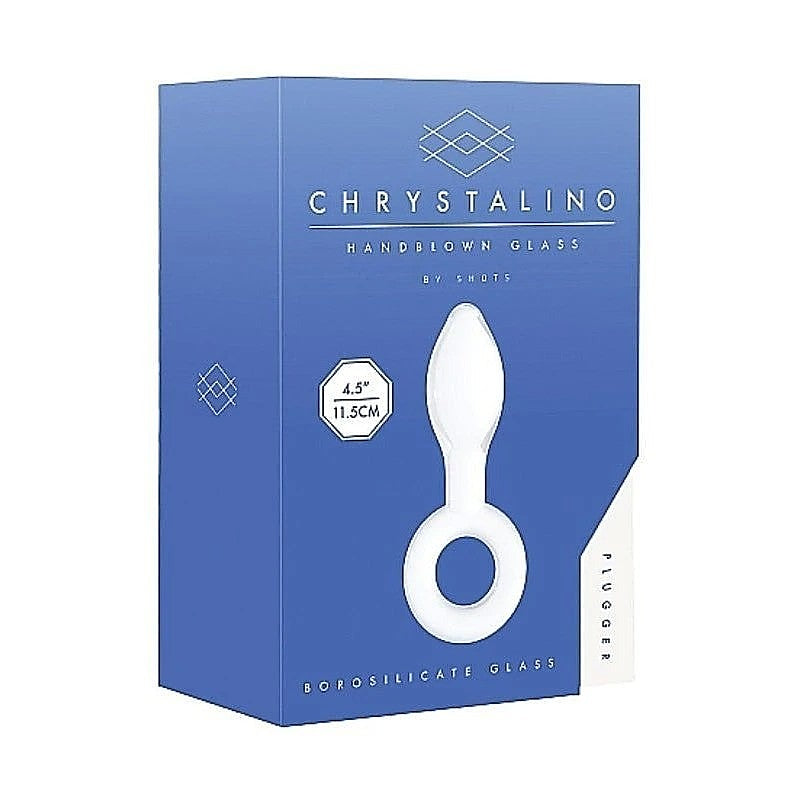 Chrystalino Plugger White by Shots Toys - Butt Plugs