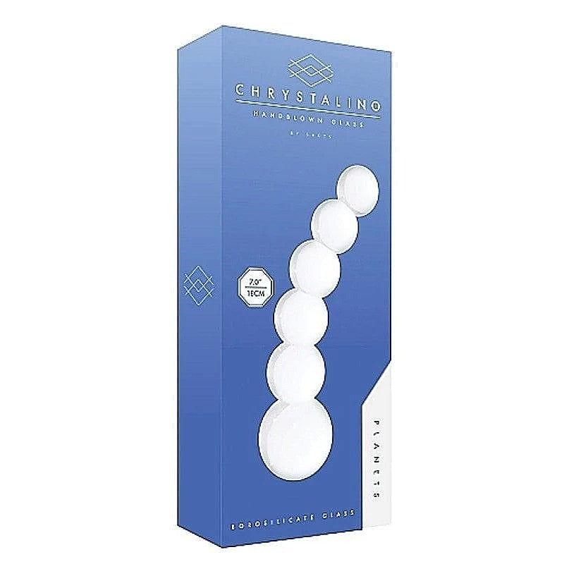 Chrystalino Planets White by Shots Toys - Butt Plugs