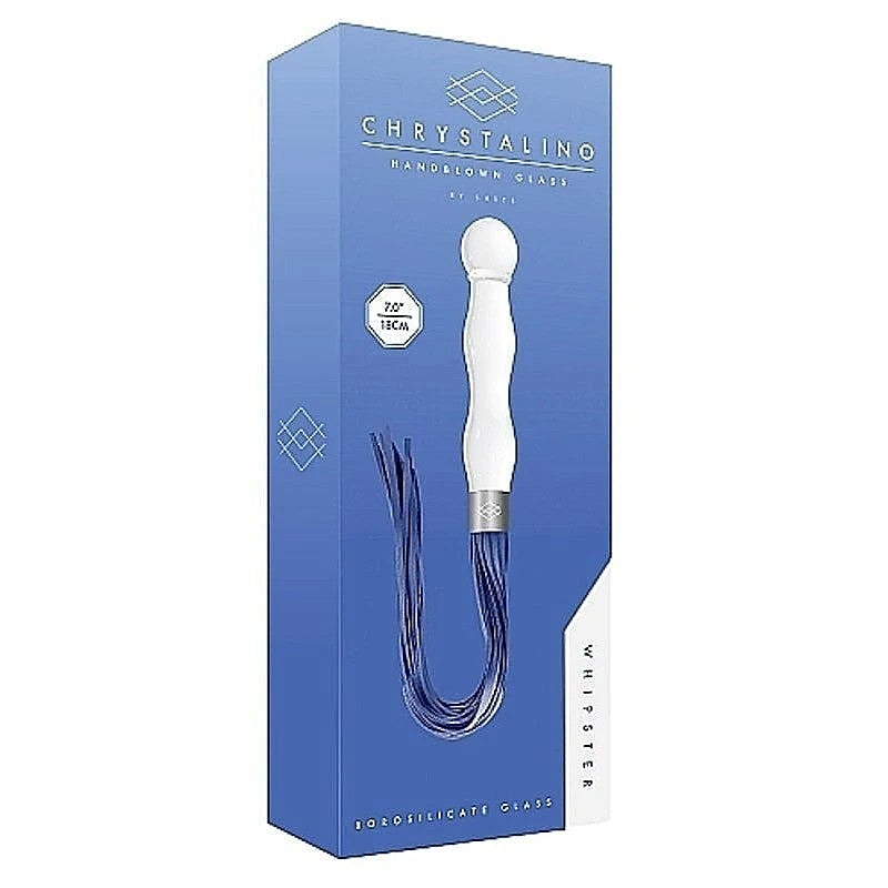 Chrystalino Whipster White By Shots Toys - Anal Dildos