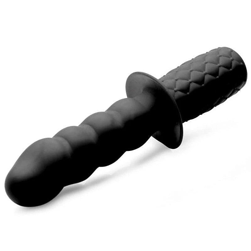 The Handler 10X Silicone Vibrating Thruster - Butt Plugs