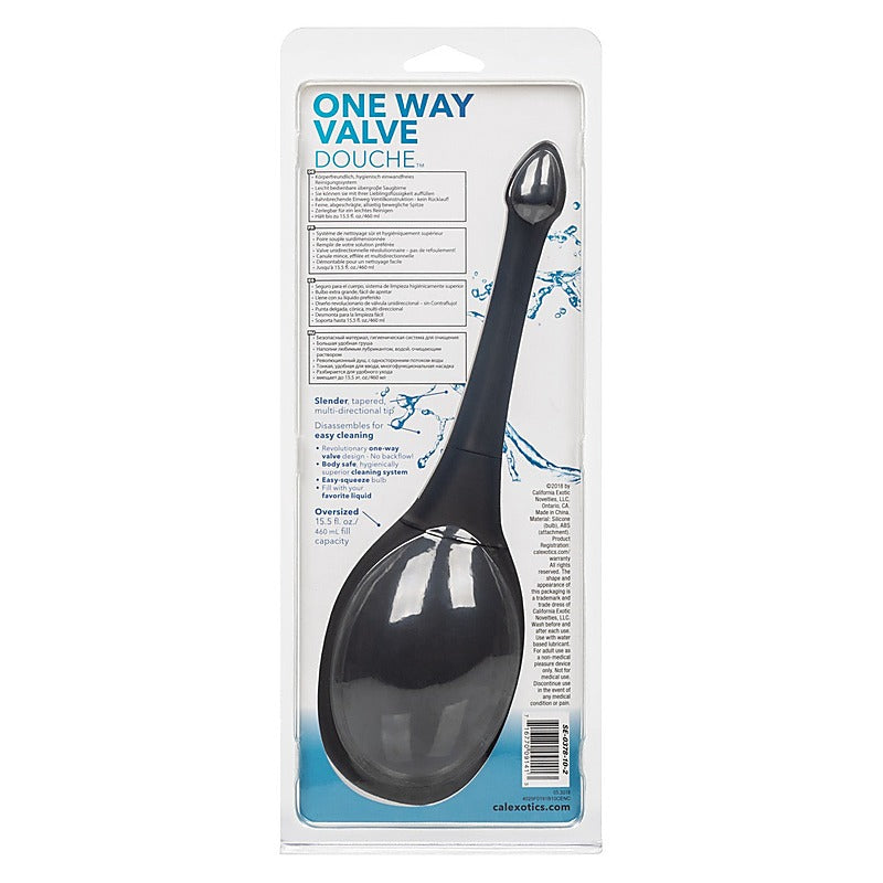One Way Valve Anal Douche By California Exotics - Anal Cleansing