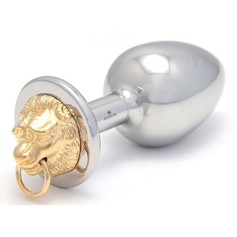 Rosebuds Luxe Lion Flash Gold Medium by Rosebuds Jewelry - Steel Sex Toys
