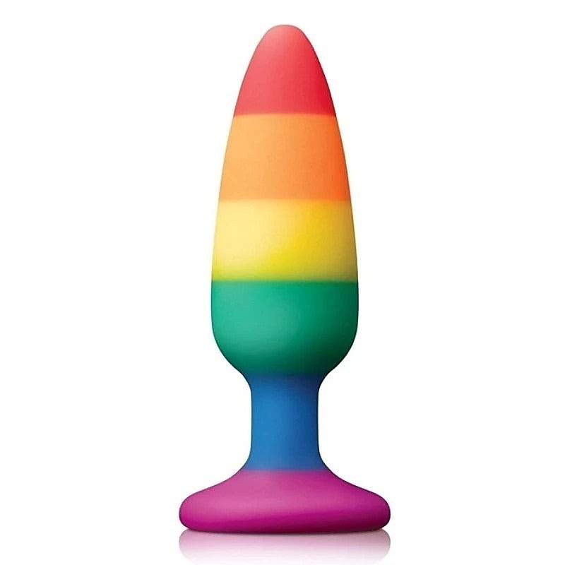 Colours Pride Edition Pleasure Plug Rainbow Medium - Butt Plugs