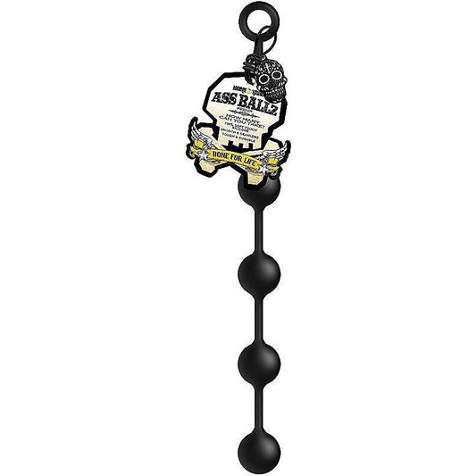 Ass Ballz Silicone Anal Beads By Boneyard - Anal Beads and Balls