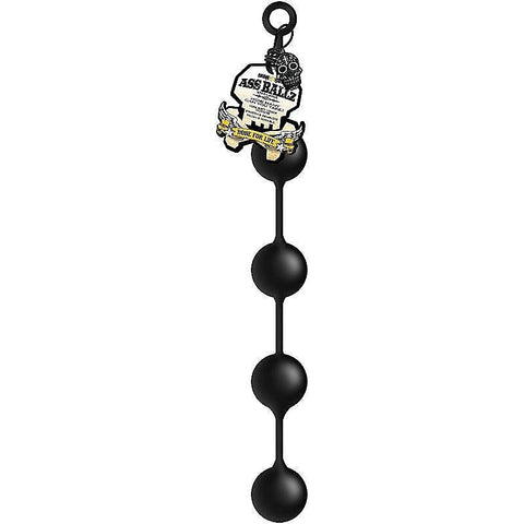 Ass Ballz Silicone Anal Beads By Boneyard - Anal Beads and Balls