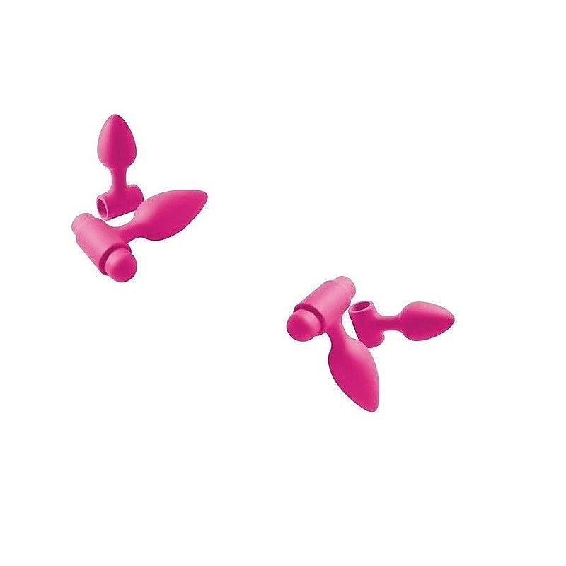 NS Novelties' Inya Vibes-O-Spades Anal Pleasure Set - Butt Plugs
