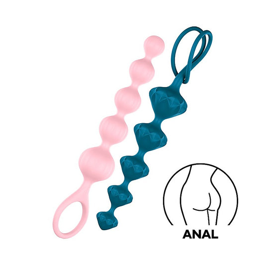 Beginners And Anal Training Beads By Satisfyer - Anal Beads and Balls