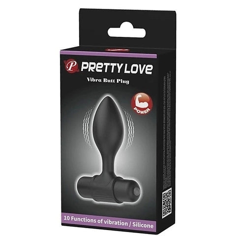 Pretty Love Vibra Butt Plug - 10 Vibration Modes for Unmatched Pleasure - Anal Vibrators