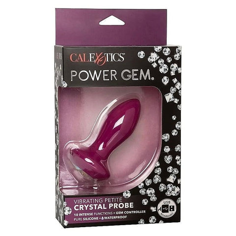 Power Gem Vibrating Petite Crystal Probe - Anal Vibrators