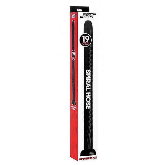 Hosed 19 Inch Spiral Anal Snake By Xr Brands - Anal Cleansing