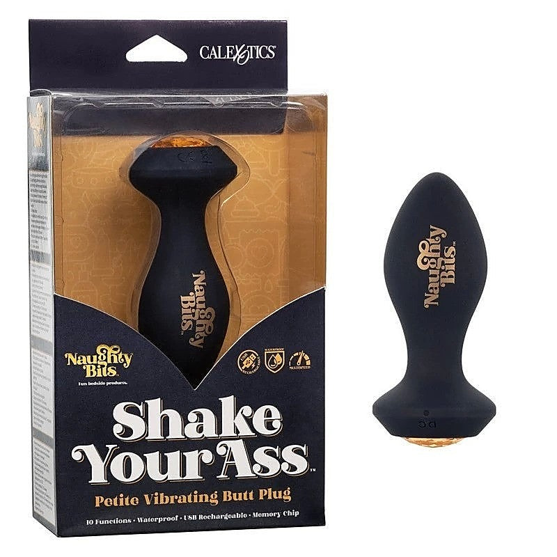 Naughty Bits Shake Your Ass Vibrating Anal Plug - Anal Vibrators