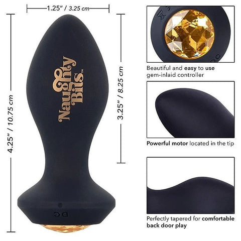 Naughty Bits Shake Your Ass Vibrating Anal Plug - Anal Vibrators