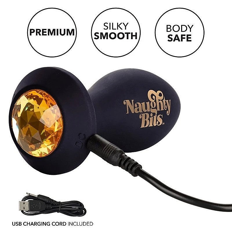 Naughty Bits Shake Your Ass Vibrating Anal Plug - Anal Vibrators