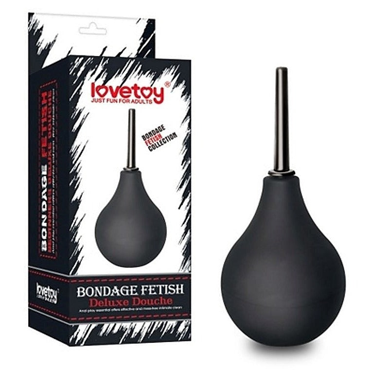 Bondage Fetish Deluxe Anal Cleansing Douche By Lovetoy - Enemas and Douches