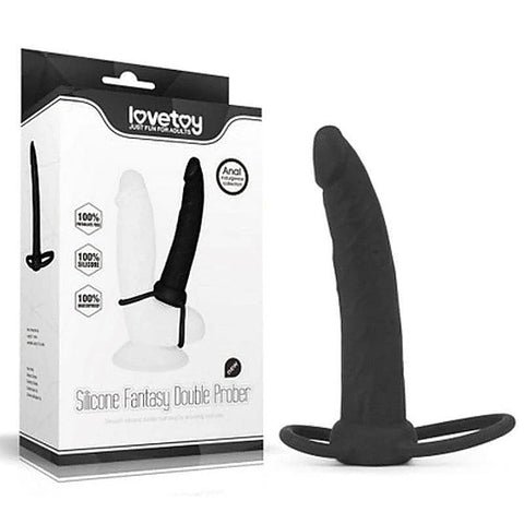 Anal Indulgence Silicone Fantasy Double Prober - Anal Dildos