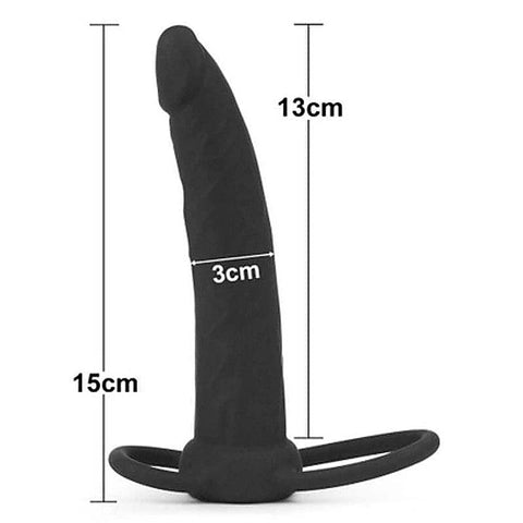 Anal Indulgence Silicone Fantasy Double Prober - Anal Dildos