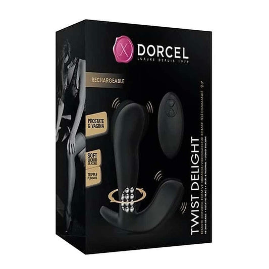 Marc Dorcel's Dual-Spot Rotating Pleasure Vibrator - Prostate Toys