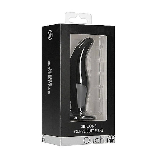 Ouch Curve Anal Stimulation Plug By Shots Toys - Butt Plugs