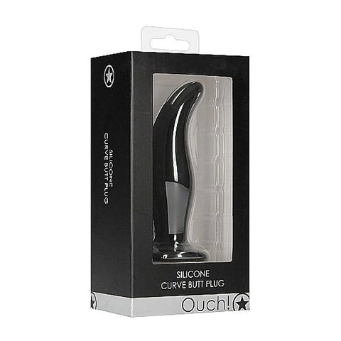 Ouch Curve Anal Stimulation Plug By Shots Toys - Butt Plugs
