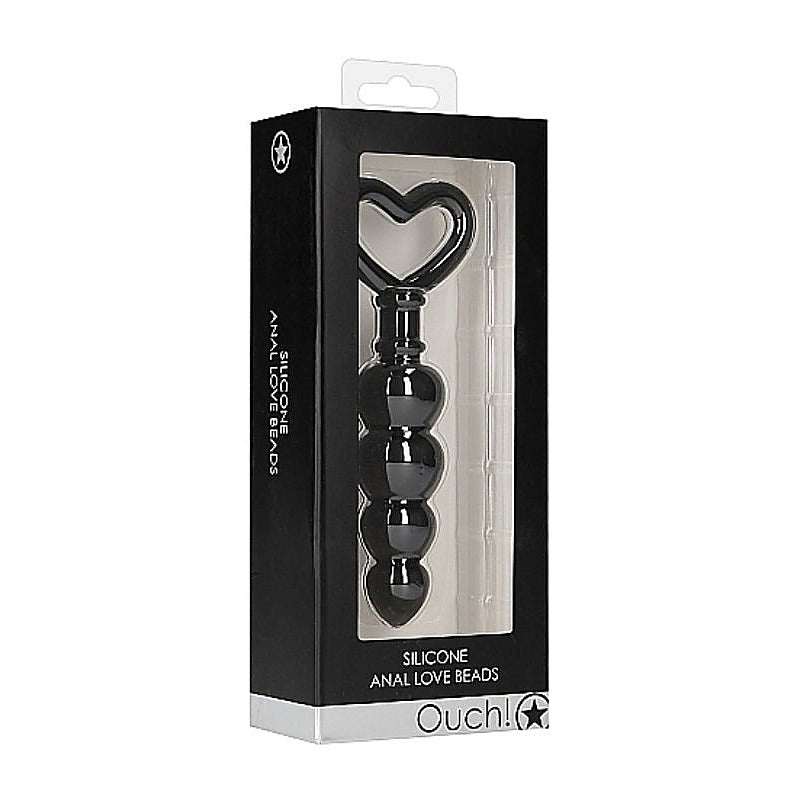 Ouch Anal Love Beads Anal Beads by Shots Toys - Anal Beads and Balls