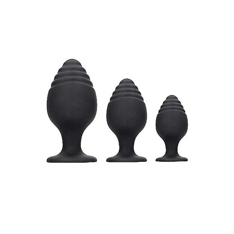 Rippled Pleasure Plug by Shots Toys - Butt Plugs