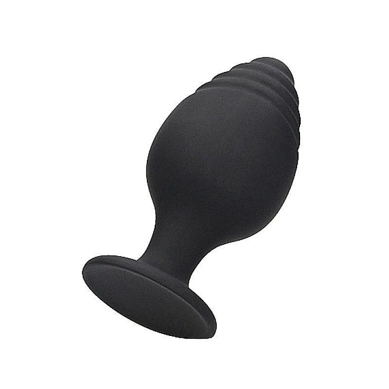 Rippled Pleasure Plug by Shots Toys - Butt Plugs