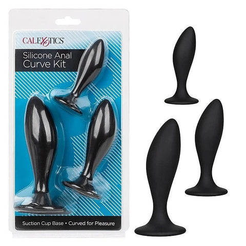Silicone Curve Anal Plug Kit By California Exotics - Butt Plugs