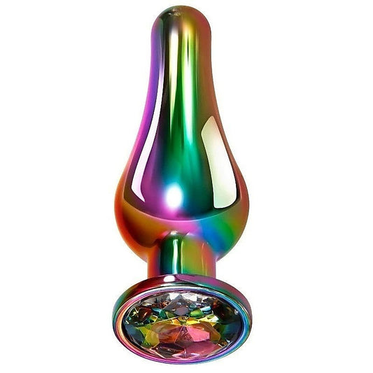 Evolved Rainbow Metal Plug - Butt Plugs