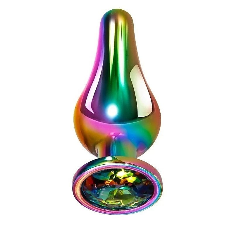Evolved Rainbow Metal Plug - Butt Plugs