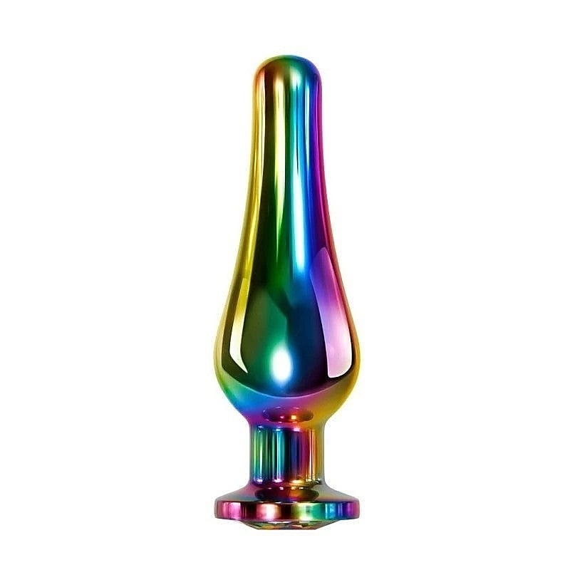 Evolved Rainbow Metal Plug - Butt Plugs