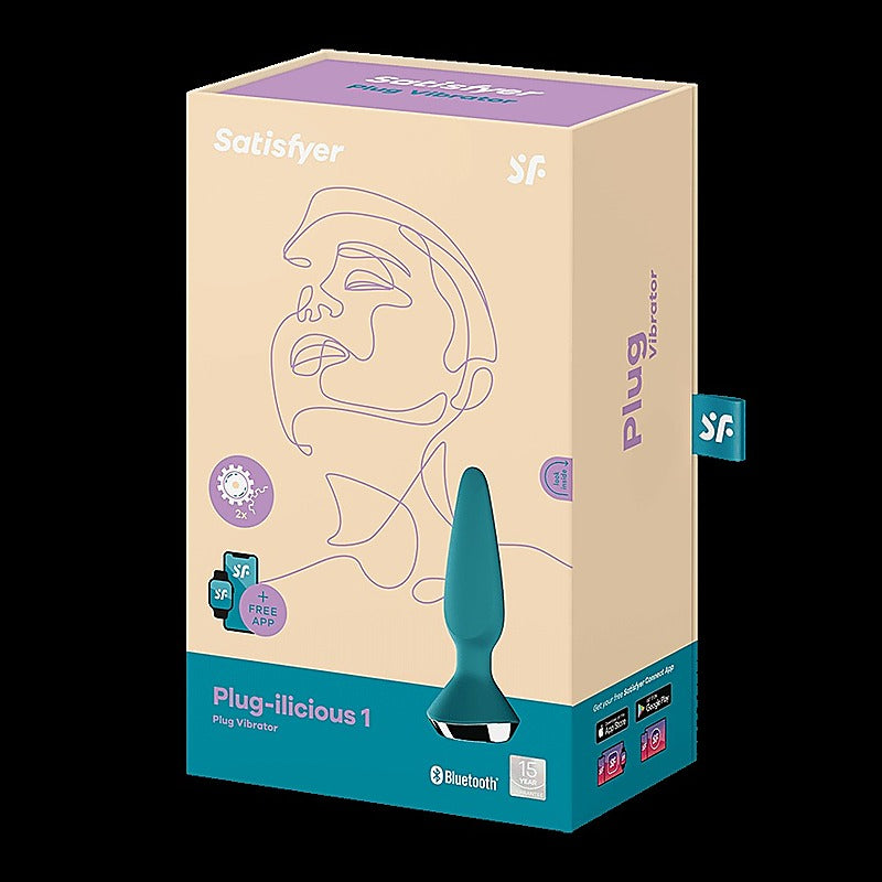 Plug-Ilicious 1 App Controlled Anal Vibrator By Satisfyer - Remote Control Vibrators