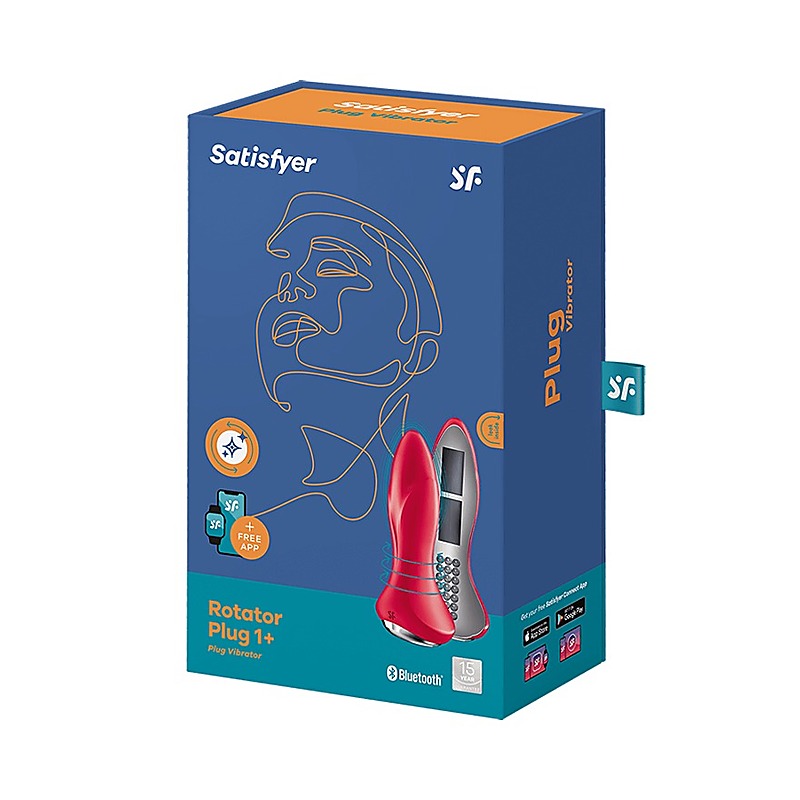 Rotator Plug 1 by Satisfyer - Remote Control Vibrators