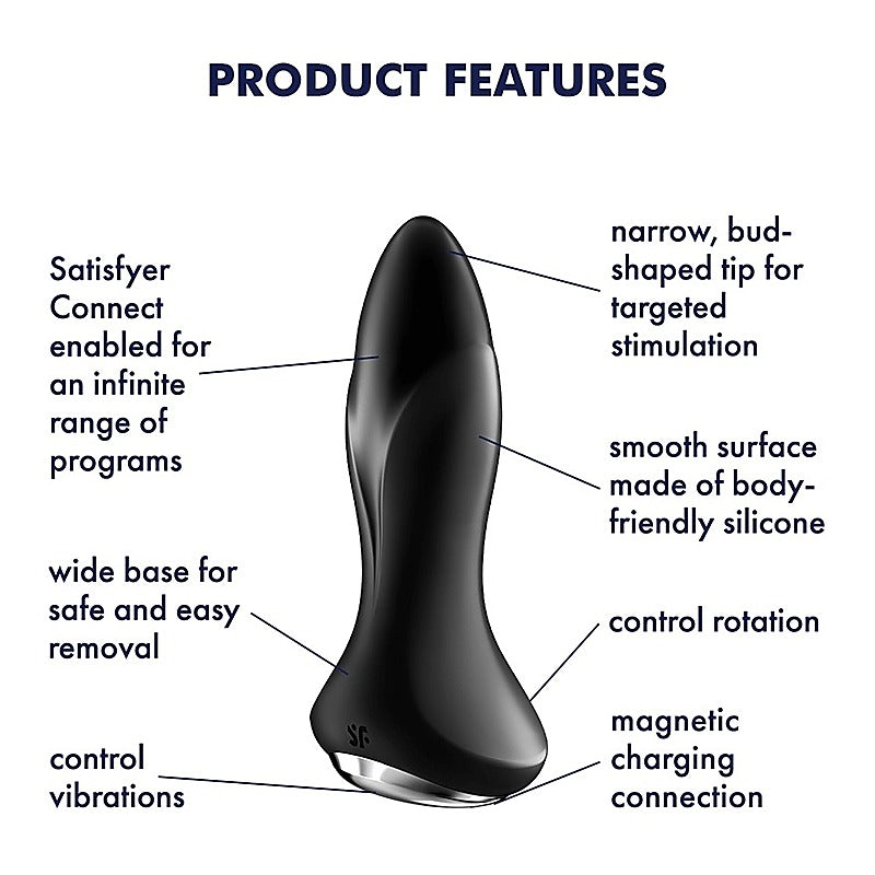 Rotator Plug 1 by Satisfyer - Remote Control Vibrators