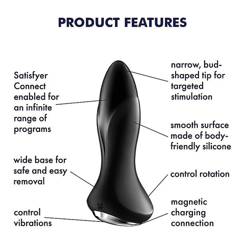 Rotator Plug 1 by Satisfyer - Remote Control Vibrators