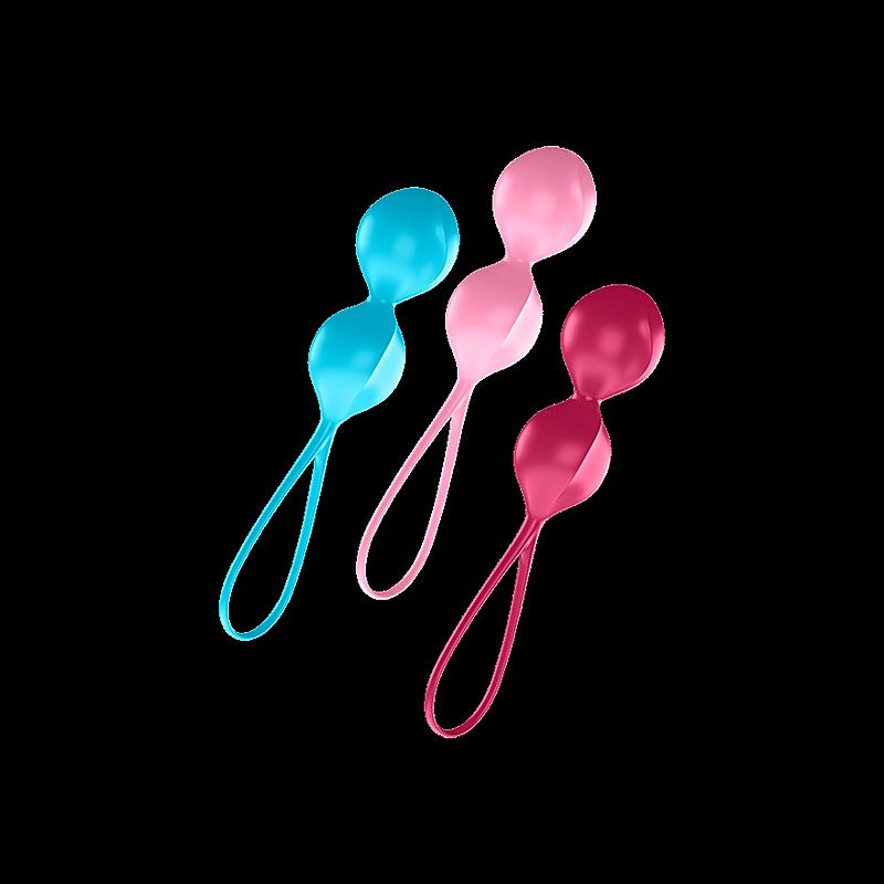 V Balls Orgasm Training Set By Satisfyer - Love Eggs and Kegel Exercisers