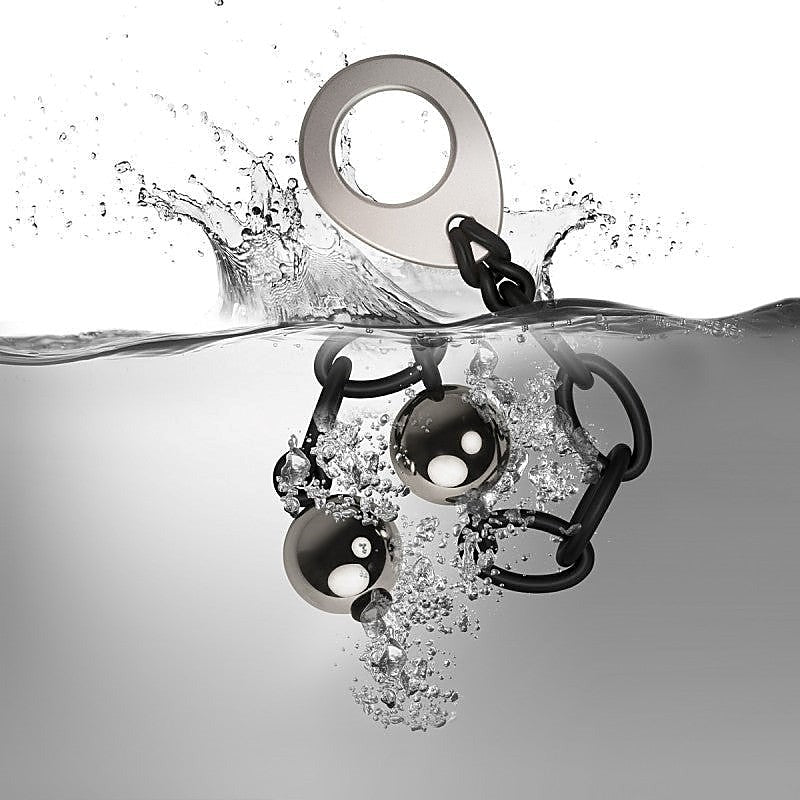 Love in Chains Black - Anal Beads and Balls