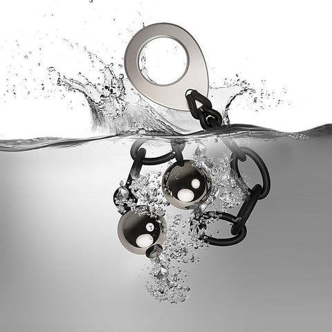 Love in Chains Black - Anal Beads and Balls